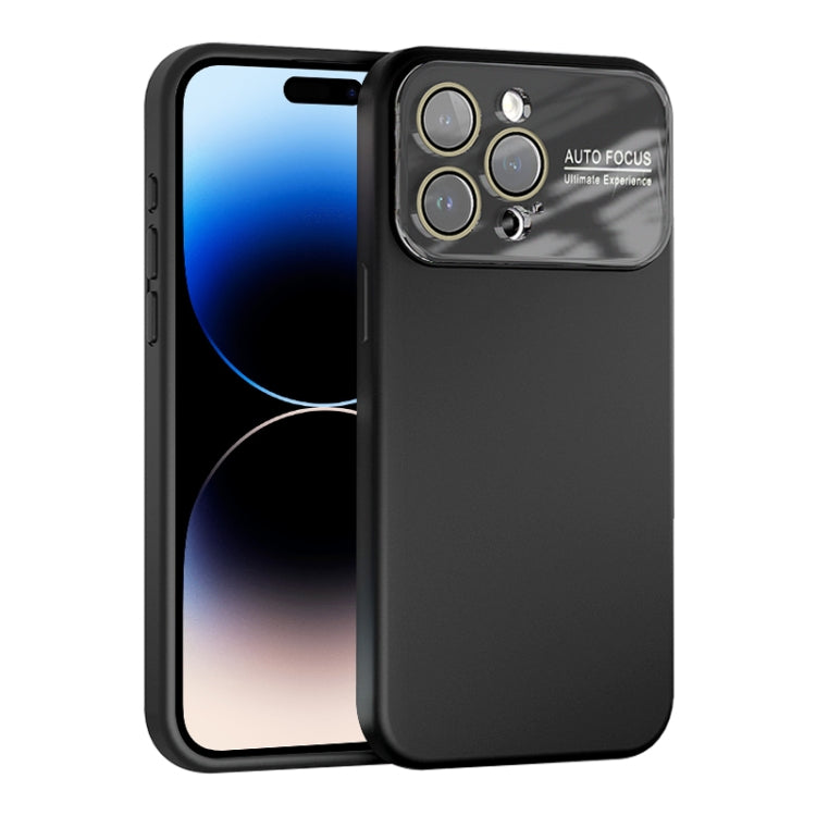 For iPhone 13 Pro Max Large Window Acrylic Lens Film + Liquid Silicone Full Coverage Phone Case