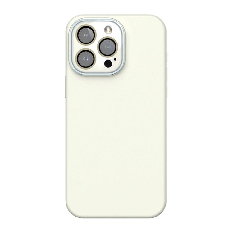 For iPhone 14 Pro Max Acrylic Lens Film + Liquid Silicone Full Coverage Phone Case