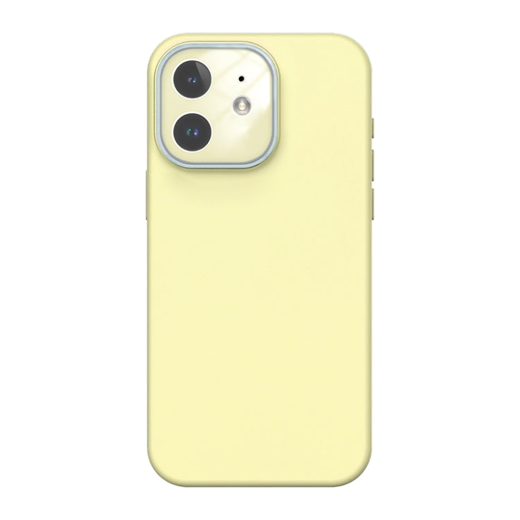 For iPhone 12 Acrylic Lens Film + Liquid Silicone Full Coverage Phone Case