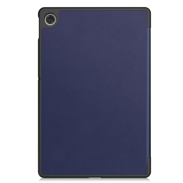 For Lenovo Tab 10.1 2025 / K10 2nd / S10 Custer Texture 3-Fold Holder Leather Smart Tablet Case
