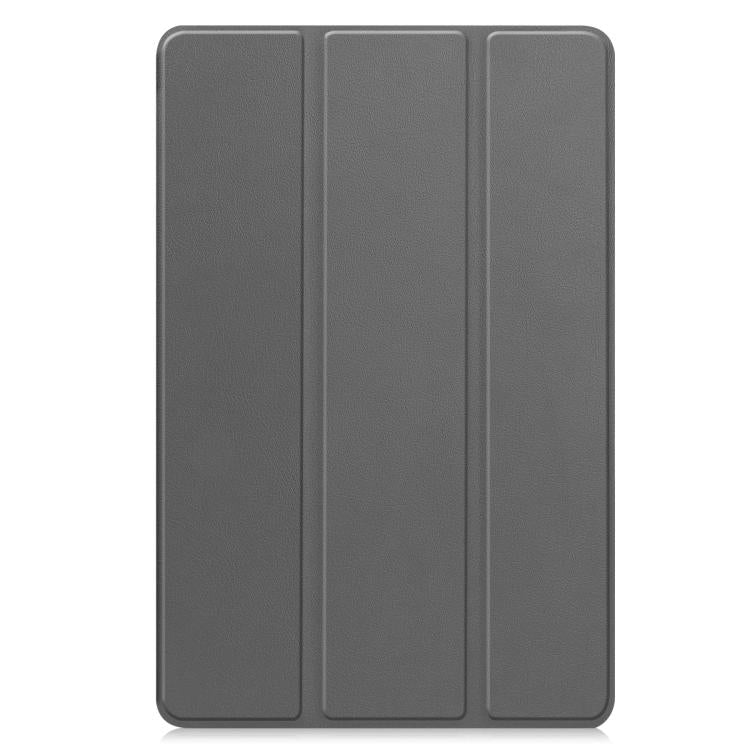 For Lenovo Tab 10.1 2025 / K10 2nd / S10 Custer Texture 3-Fold Holder Leather Smart Tablet Case