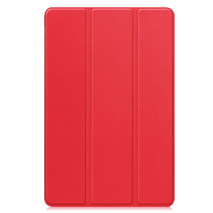 For Lenovo Tab 10.1 2025 / K10 2nd / S10 Custer Texture 3-Fold Holder Leather Smart Tablet Case
