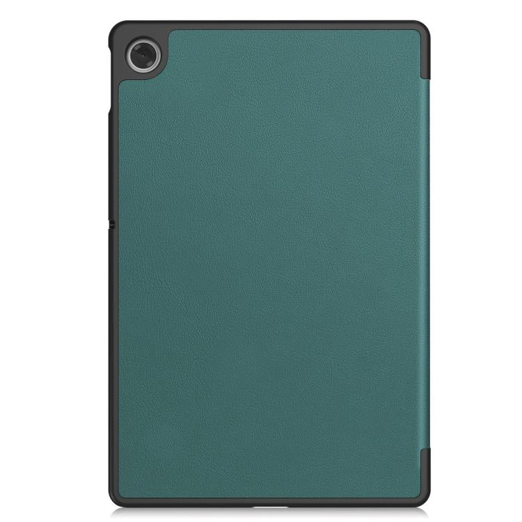 For Lenovo Tab 10.1 2025 / K10 2nd / S10 Custer Texture 3-Fold Holder Leather Smart Tablet Case