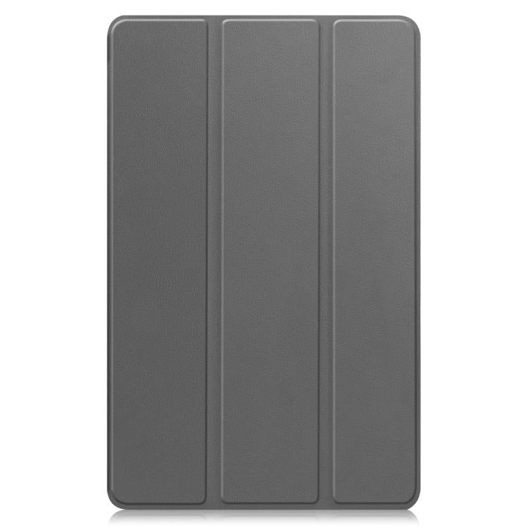 For Lenovo Legion Y700 2025 Custer Texture 3-Fold Holder Leather Smart Tablet Case