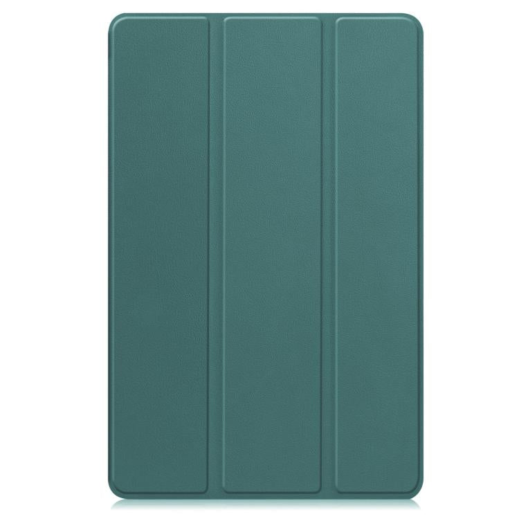 For Lenovo Idea Tab Pro Custer Texture 3-Fold Holder Leather Smart Tablet Case