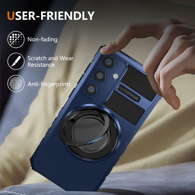 For Samsung Galaxy S24 5G Rotating Magnetic Holder Phone Case