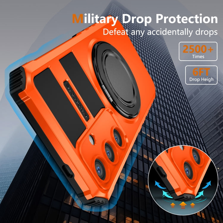 For Samsung Galaxy S24 5G Rotating Magnetic Holder Phone Case