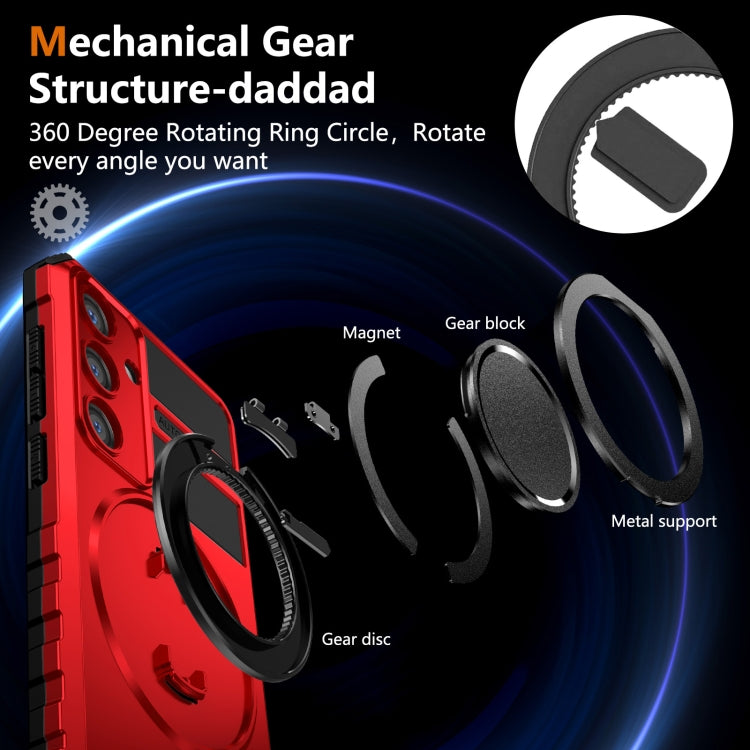 For Samsung Galaxy S24 5G Rotating Magnetic Holder Phone Case