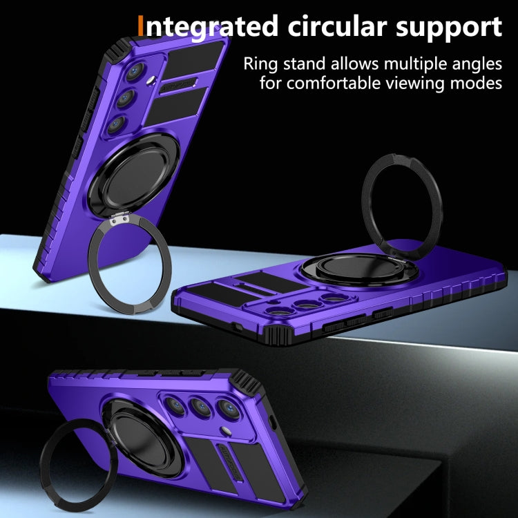 For Samsung Galaxy S24 5G Rotating Magnetic Holder Phone Case