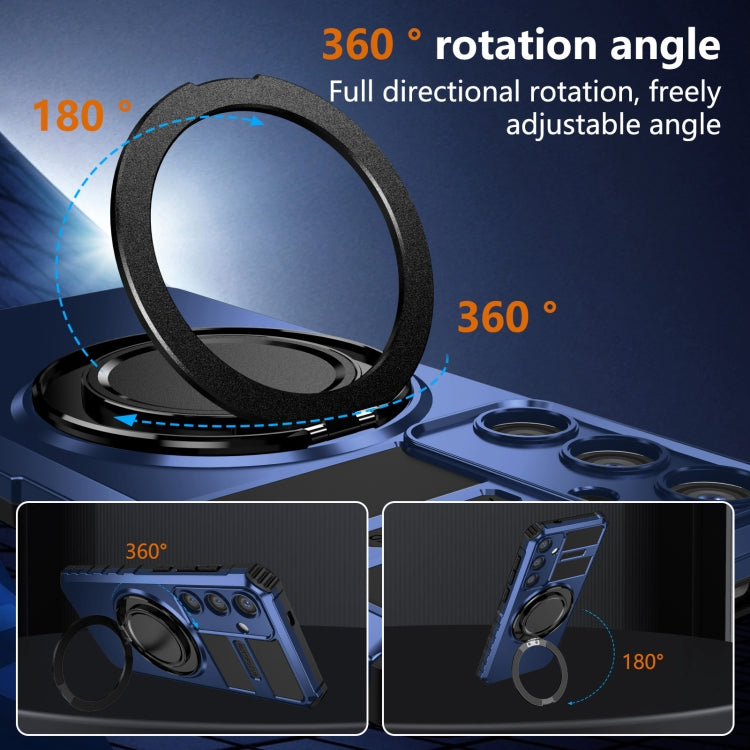 For Samsung Galaxy S24+ 5G Rotating Magnetic Holder Phone Case