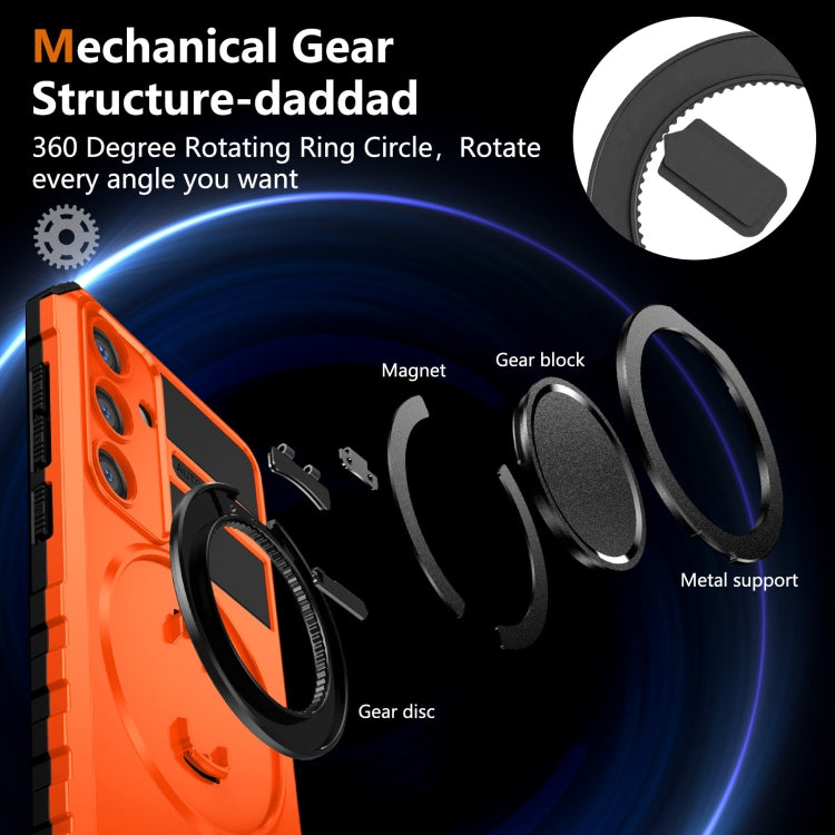 For Samsung Galaxy S24+ 5G Rotating Magnetic Holder Phone Case