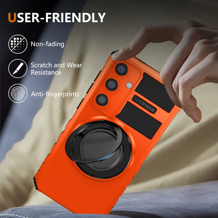 For Samsung Galaxy S24+ 5G Rotating Magnetic Holder Phone Case