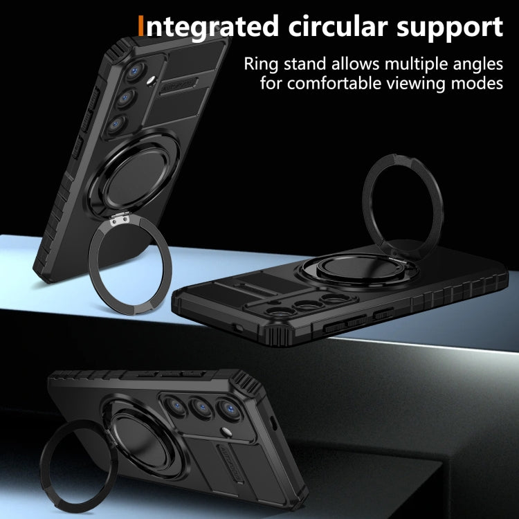 For Samsung Galaxy S24+ 5G Rotating Magnetic Holder Phone Case
