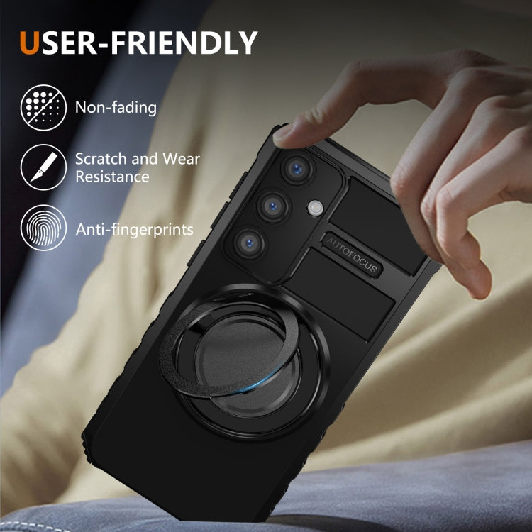 For Samsung Galaxy S24+ 5G Rotating Magnetic Holder Phone Case