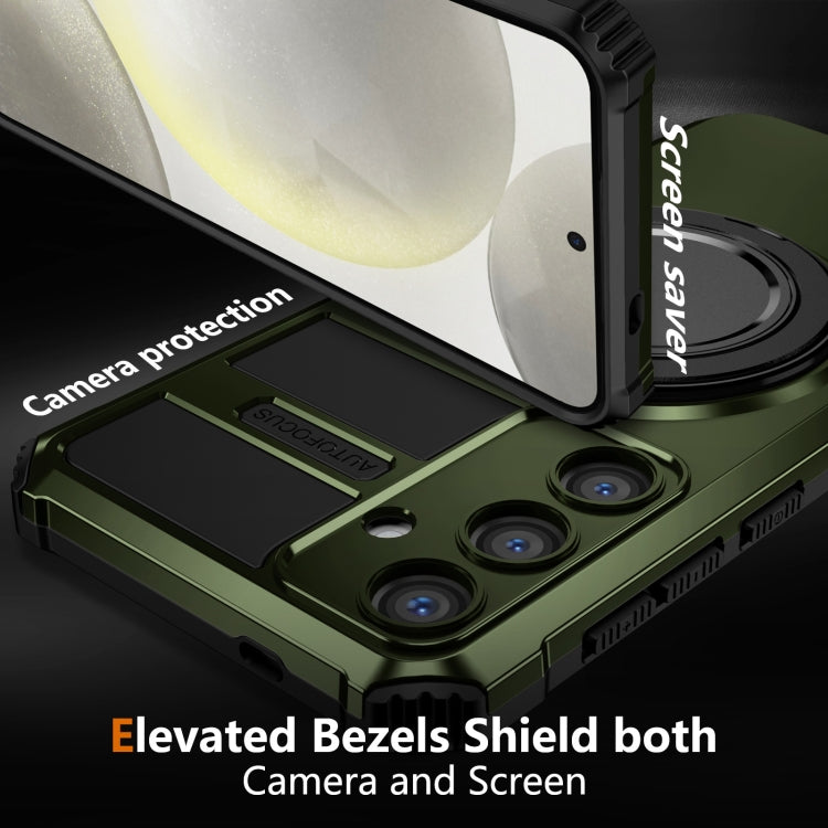 For Samsung Galaxy S24+ 5G Rotating Magnetic Holder Phone Case