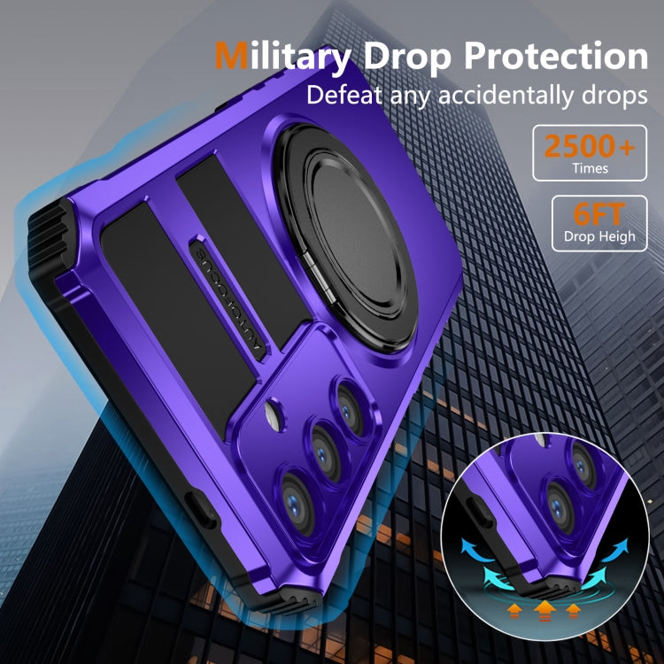 For Samsung Galaxy S24+ 5G Rotating Magnetic Holder Phone Case