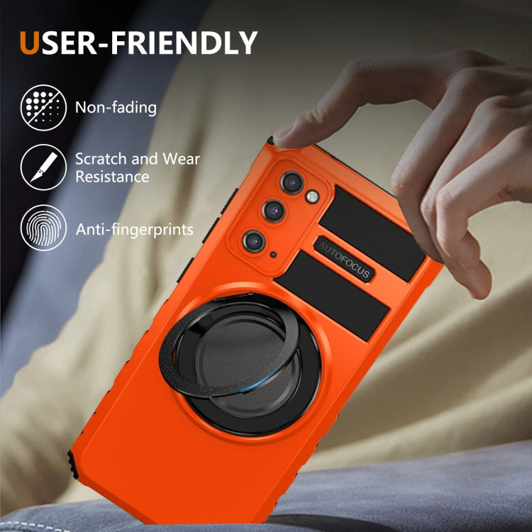For Samsung Galaxy S20 FE Rotating Magnetic Holder Phone Case