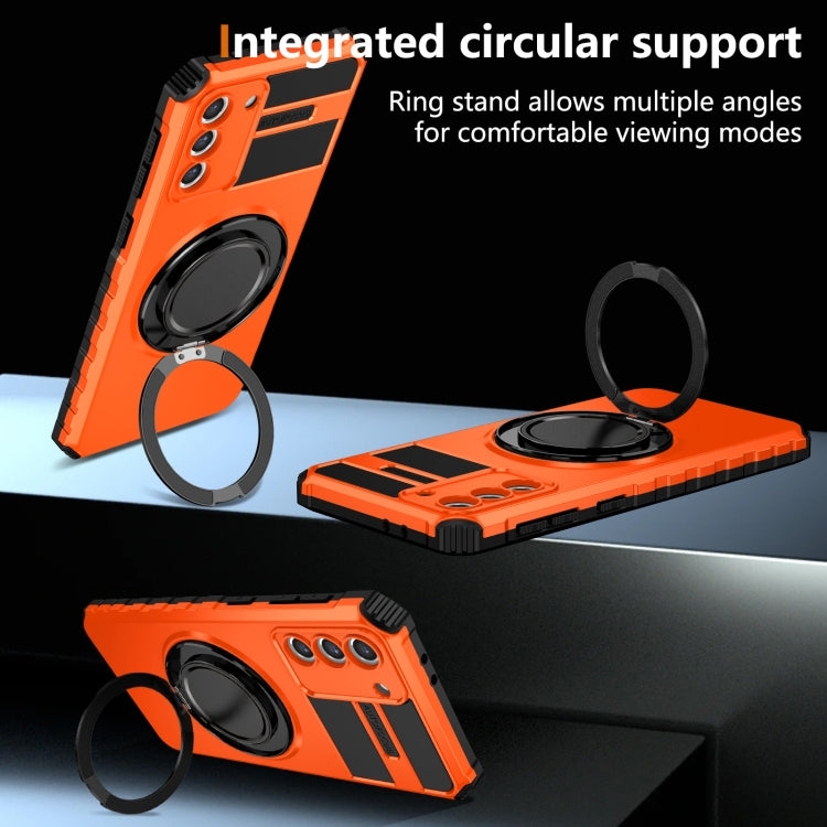 For Samsung Galaxy S21 5G Rotating Magnetic Holder Phone Case