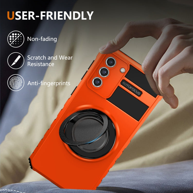 For Samsung Galaxy S21 5G Rotating Magnetic Holder Phone Case