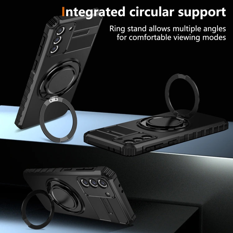 For Samsung Galaxy S21 5G Rotating Magnetic Holder Phone Case