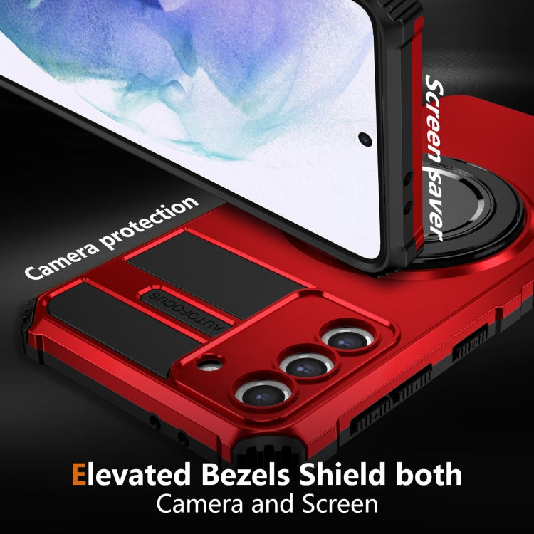 For Samsung Galaxy S21 5G Rotating Magnetic Holder Phone Case