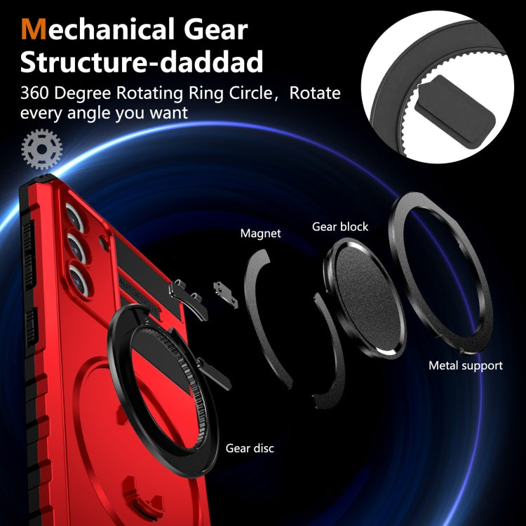For Samsung Galaxy S21 5G Rotating Magnetic Holder Phone Case