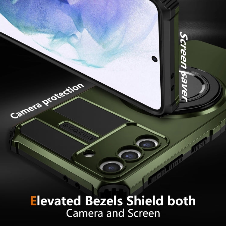 For Samsung Galaxy S21 5G Rotating Magnetic Holder Phone Case