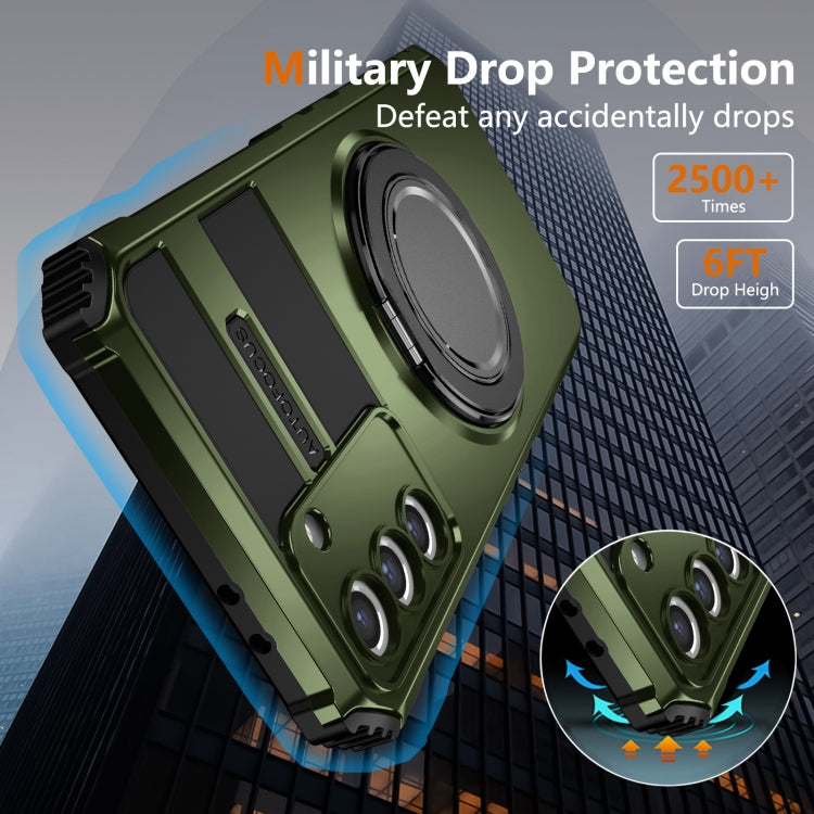 For Samsung Galaxy S21 5G Rotating Magnetic Holder Phone Case