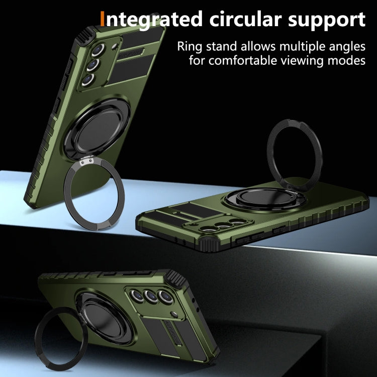 For Samsung Galaxy S21 5G Rotating Magnetic Holder Phone Case
