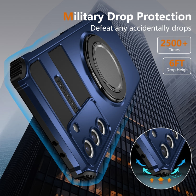 For Samsung Galaxy S21+ 5G Rotating Magnetic Holder Phone Case