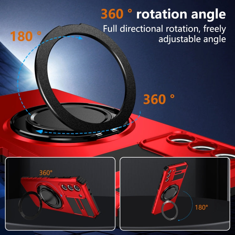 For Samsung Galaxy S21+ 5G Rotating Magnetic Holder Phone Case