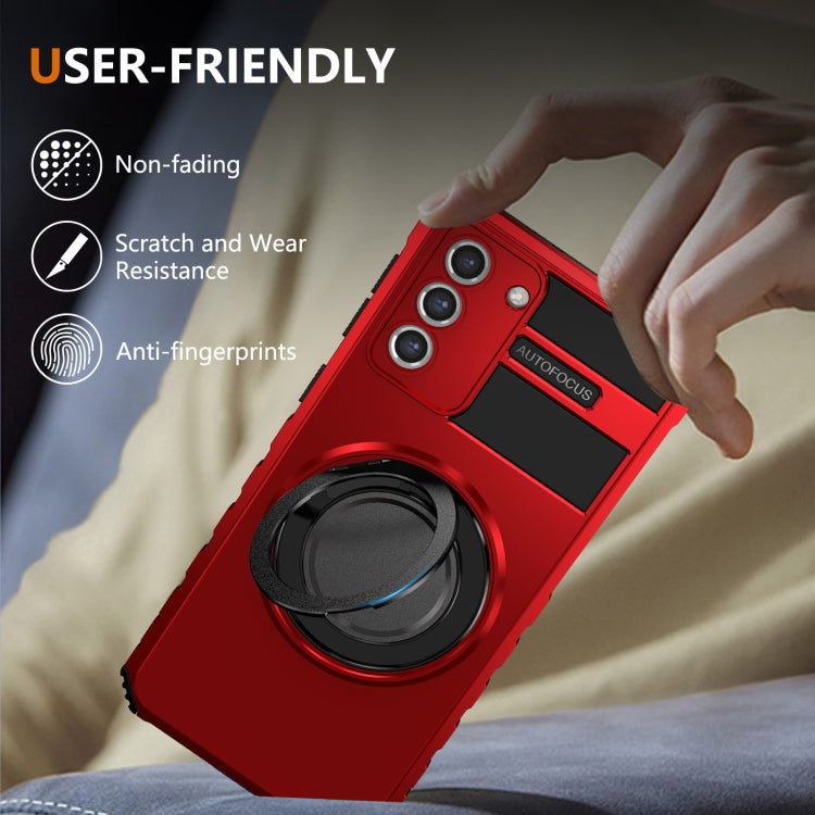 For Samsung Galaxy S21+ 5G Rotating Magnetic Holder Phone Case