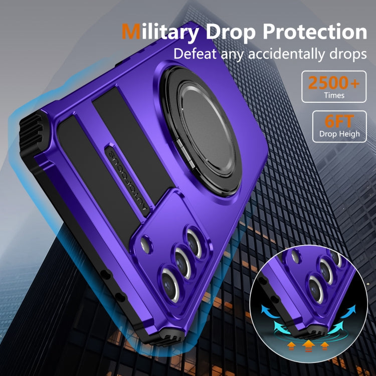 For Samsung Galaxy S21+ 5G Rotating Magnetic Holder Phone Case