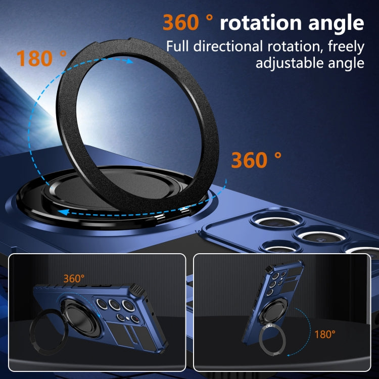 For Samsung Galaxy S21 Ultra 5G Rotating Magnetic Holder Phone Case