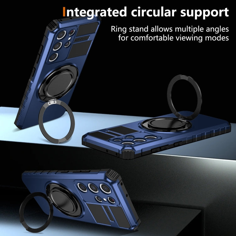 For Samsung Galaxy S21 Ultra 5G Rotating Magnetic Holder Phone Case