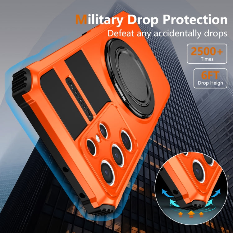 For Samsung Galaxy S21 Ultra 5G Rotating Magnetic Holder Phone Case