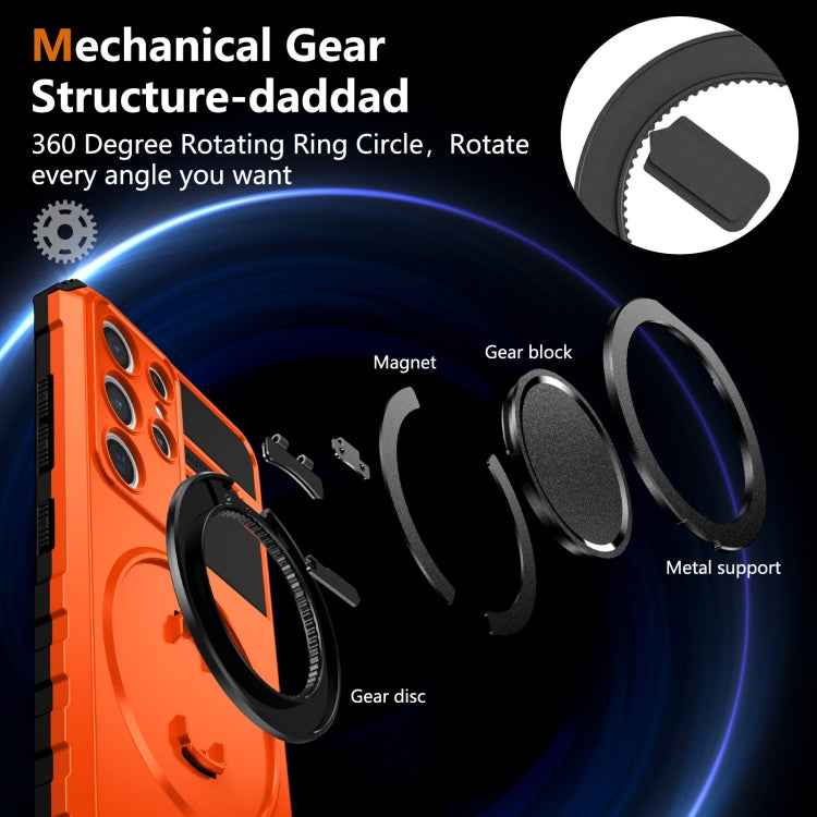For Samsung Galaxy S21 Ultra 5G Rotating Magnetic Holder Phone Case