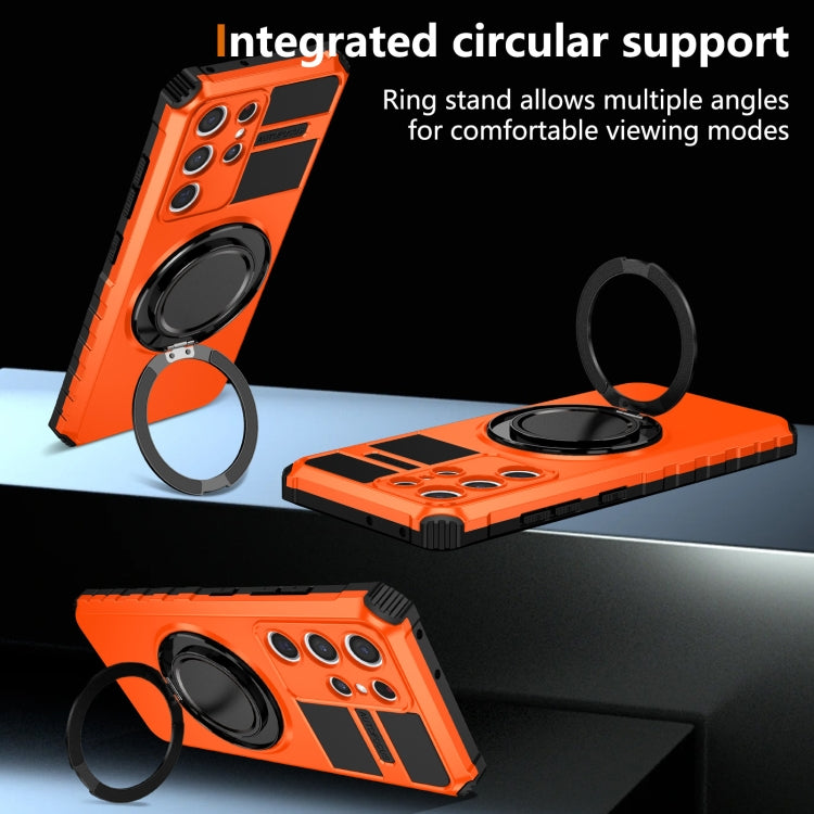 For Samsung Galaxy S21 Ultra 5G Rotating Magnetic Holder Phone Case