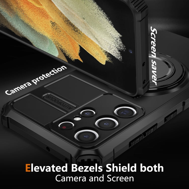 For Samsung Galaxy S21 Ultra 5G Rotating Magnetic Holder Phone Case