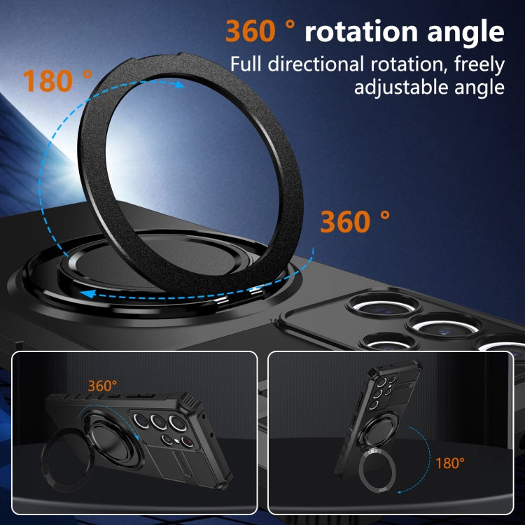 For Samsung Galaxy S21 Ultra 5G Rotating Magnetic Holder Phone Case