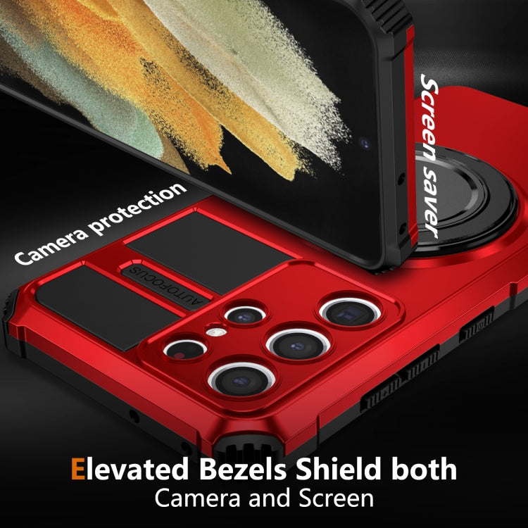 For Samsung Galaxy S21 Ultra 5G Rotating Magnetic Holder Phone Case