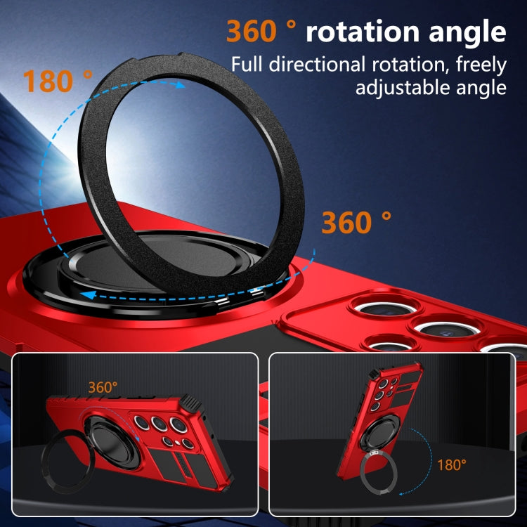 For Samsung Galaxy S21 Ultra 5G Rotating Magnetic Holder Phone Case