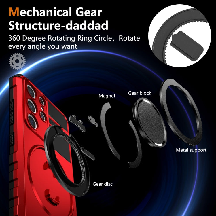 For Samsung Galaxy S21 Ultra 5G Rotating Magnetic Holder Phone Case