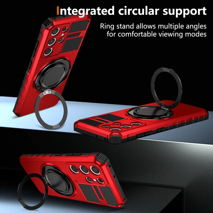 For Samsung Galaxy S21 Ultra 5G Rotating Magnetic Holder Phone Case