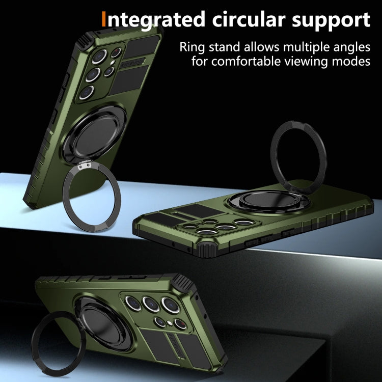 For Samsung Galaxy S21 Ultra 5G Rotating Magnetic Holder Phone Case