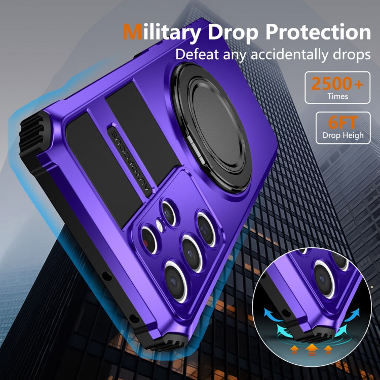 For Samsung Galaxy S21 Ultra 5G Rotating Magnetic Holder Phone Case