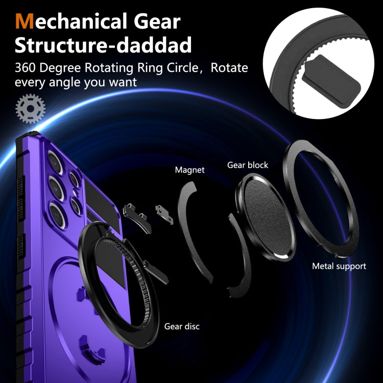 For Samsung Galaxy S21 Ultra 5G Rotating Magnetic Holder Phone Case