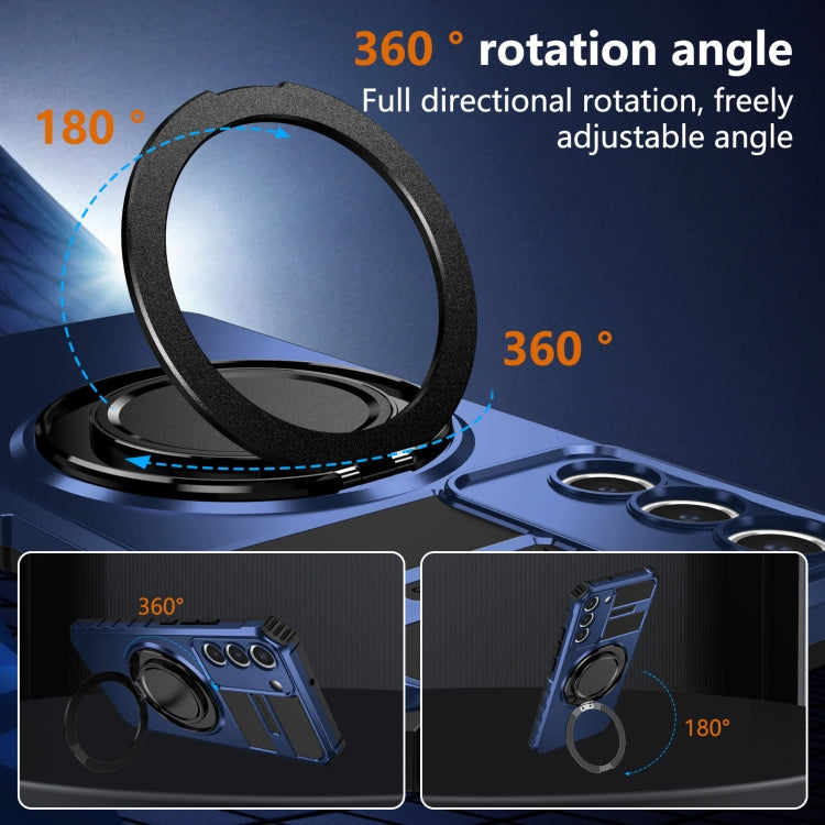 For Samsung Galaxy S22 5G Rotating Magnetic Holder Phone Case