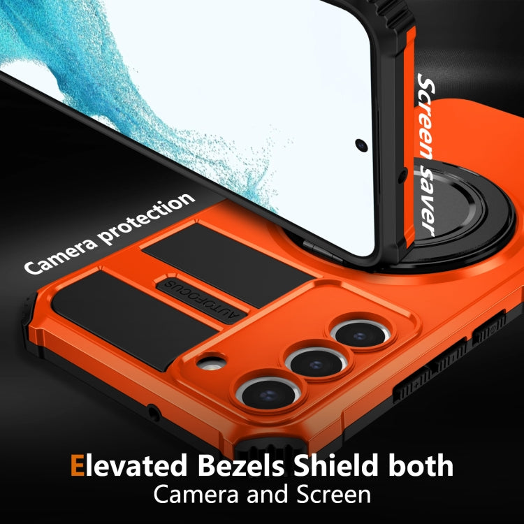 For Samsung Galaxy S22 5G Rotating Magnetic Holder Phone Case