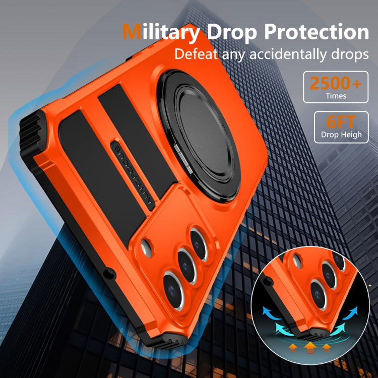 For Samsung Galaxy S22 5G Rotating Magnetic Holder Phone Case